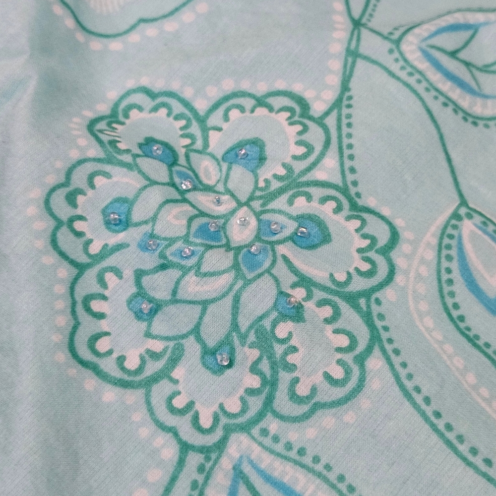 Spring Skirt With Beaded Embellishment - Picture 4 of 8